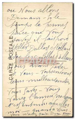 Le Cantal Pittoresque — Droga do Puy-Mary i Peyre-Arse — Wydawca: C. Malroux - Aulnay, nr 3212 — Rewers