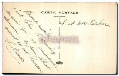Murat (Cantal) - Velhas casas Rua do Bom-Secorro — editor impressor — Verso