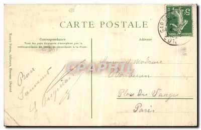 Beaune - Katedra Najświętszej Panny Maryi — Styl roman burgundzki — Ronde Frères, Beaune, nr 197127 — Rewers