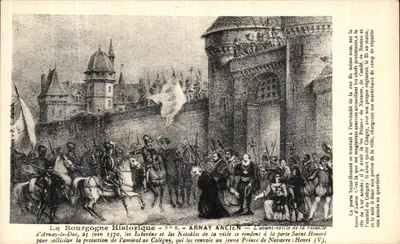 Arnay-le-Duc — O dia anterior à batalha de Arnay-le-Duc, 25 de junho de 1570 — La Bourgogne Historique, N° 8