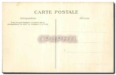 Nantes — L'Hôtel de Ville — C. L. C. — Verso