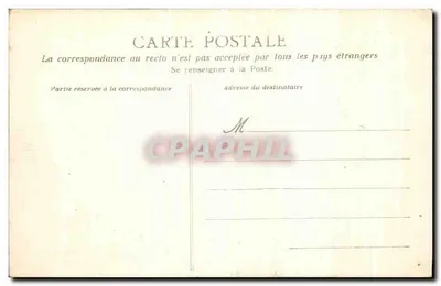 NANTES — El Castillo — Entrada principal — n° 50 — Reverso