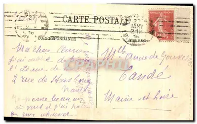 NANTES — El Castillo — El Gran Logis — LL. — N° 157 — Reverso