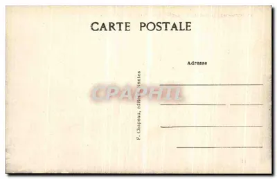 Pornichet (Loire-Inf.) — Rozen van de Punta van Congrigoux — F. Chapeau, uitgever, Nantes — Achterkant