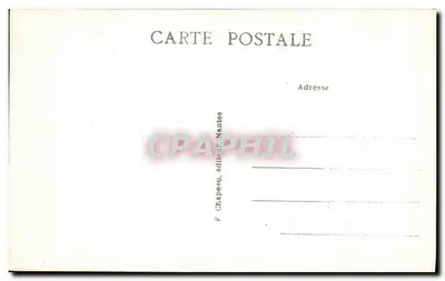 Le Pouliguen (Loire-Inf.) — Pointe de Falaise — Roche Percée — F. Chapeau, Nantes — Rückseite