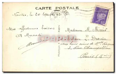 Le Pouliguen (Loire-Inf.) — Die drei Strände: Le Pouliguen, der Benoît-Strand und die Baule — A. B. — Rückseite