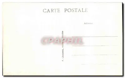 Le Pouliguen (Loire-Inf.) — Rocas de la Punta de Penchâteau — G. Chapeau, editor, Nantes — Reverso
