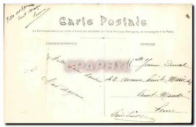 Le Pouliguen (L.-I.) — Grotte der Korrigans — Verlag: Le Pouliguen, Nr. 210 — Rückseite