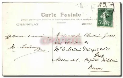 Bourges — Wnętrze Pałacu Jacques-Cœur — Wydawnictwo Damskich Francji, Pieśń Vagel — Rewers