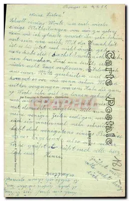 Bourges — Widok panoramiczny z Pałacu Jacques-Cœur — Wydawca E.M. n°407 — Rewers