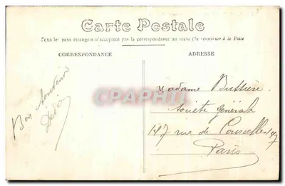Laverdines (Cher) — Fossy chateau — Wydawca nieznany, nr 5 — Rewers