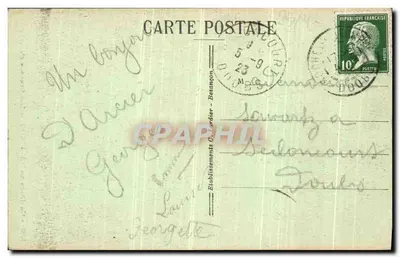 Źródła Arcier — Okolice BESANÇON — nr 309 — Rewers