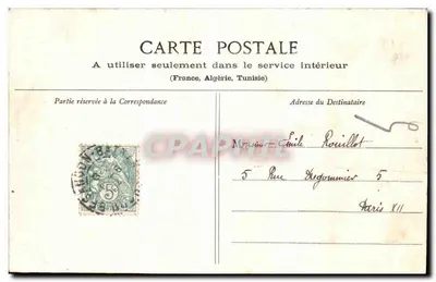Besançon - O Doubs e a Malatte — L. F. e V., Paris - 285. - J. Liard, editor — Verso