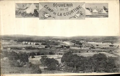 Camp de La Courtine — Souvenir — Edição Julian, 1911
