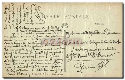 De pittoreske locaties van Franche-Comté — De oevers van de Doubs — MOUTHE (Doubs) — C.L.B. n° 963 — Achterkant