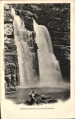 O Salto do Doubs — altura 27 metros — Toulet fils, editor, Besançon
