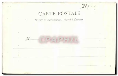 Béziers - Fontanna Titanu autorstwa Injalbert — M. P., Fot. — Rewers