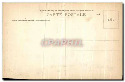 Rennes - Widok na kaskadę Thabor — kolekcja Laurent-Nel, Rennes, n° 4486 — Rewers