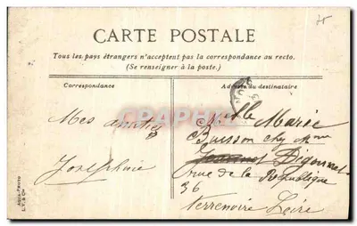 París. Jardines del Trocadéro — vista con dos chicas jóvenes — editor L.V. & Cie, n° 729 — Reverso