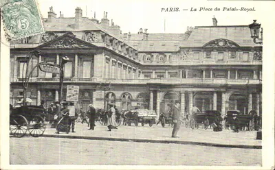 PARIS — A Place du Palais-Royal — editor LACUYRE