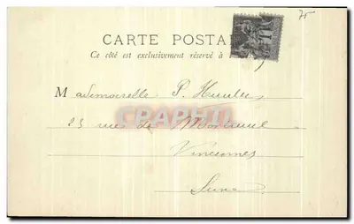 Viaduto de Auteuil — Paris — B.F., Paris, n° 88 — Verso