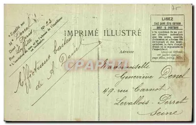 Ópera de Paris — Academia Nacional de Música — editor IMPRIMÉ ILLUSTRÉ, n° 23 — Verso