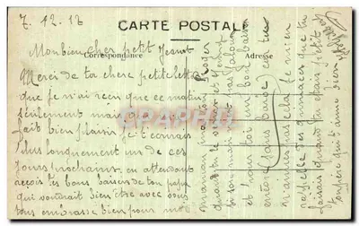 Paris (5. Arrondissement) — La Rue Soufflot und der Panthéon — C. M. — Rückseite