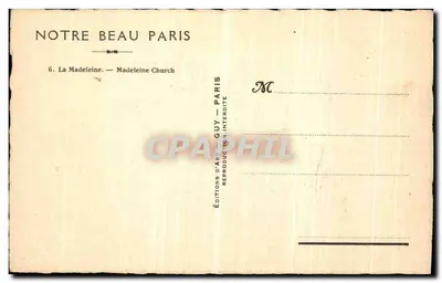 Il Panthéon — Parigi — Editore Guy — Verso