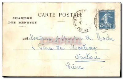 Sala Posłów — Sala Buvette — A. Pepper, fotografia, R. Courbevoie, Garenne-Seine, nr 32 — Rewers