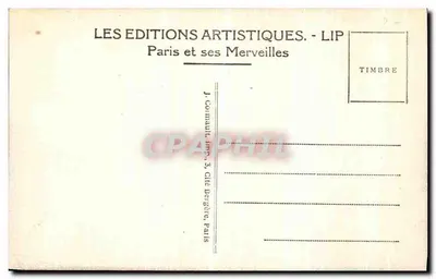 Paryż — Arc de Triomphe i Place de l'Étoile — LIP, n°246 — Rewers