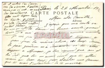 Paris — Place de la Bastille — Ort der berühmten Festung, errichtet 1369 und abgebrochen nach dem 14. Juli 1789 — Rückseite