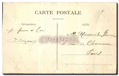 Bois de Boulogne — A Grande Cascata — D. Marimuse, Paris — Verso