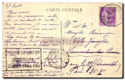 Pavillon der Französischen Äquatorialafrika — Internationale Kolonialausstellung — Paris 1931 — L. A. Pichet, Architekt — Rückseite