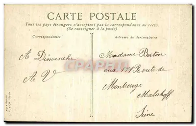 PARIS - Gara Quai d'Orsay — wydawca A. V. & Cie, Paryż — Rewers