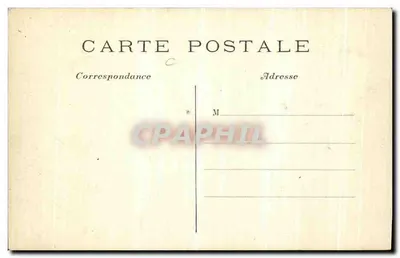 Paris – Buttes Chaumont — A trincheira do Caminho de Ferro — J. II. — n° 353 — Verso