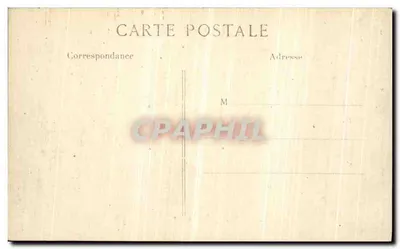 Albert — Hôtel-de-Ville po bombardowaniu — L. C. H. Paris — Rewers