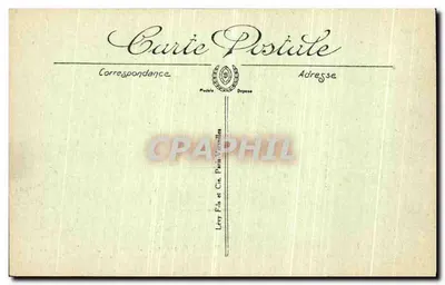 Ruínas da Grande Guerra — Monts de Champagne, vista tirada do Mont-Cornillet — Visa Paris 701 — Verso
