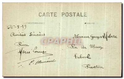 Albert Somme) - A Estrada de Bapaume - Bapaume Road — R. Lelong, 21, Rue St-Martin, Amiens, n°662 — Verso