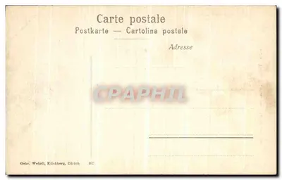 Val Solda, view of Lake Lugano — publisher Gebr. Wehrli, Kilchberg, Zürich — series number 16296 — Back