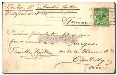 Burlington Arcade, Londra — arcata commerciale vetrata — editore Whitefield & Co. n°7 — Verso