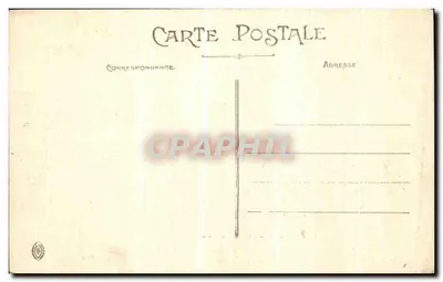Vermelles — A Praça do Village vista através dos escombros da Cervejaria — La Guerre dans le Nord, n° 564 — Verso