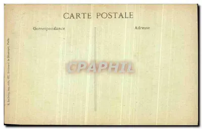 Zdjęcie zniszczonego zilina w Compiègne — 17 marca 1917 — wydawca B.L.D. — Rewers