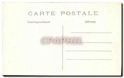 Prisioneiros Alemães em Reims — Guerra de 1914 — E.M. — Verso