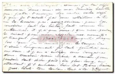 Żołnierz i kobieta objęci — sentymentalna kartka pocztowa — seria DIX — Rewers