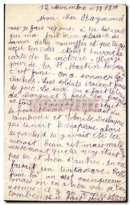 Soldat et enfants — scène de guerre avec texte poétique — Editeur Paris n°631 — Verso