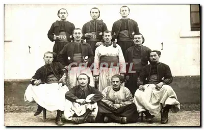 Gruppe von Soldaten — 1. Zouaven-Regiment — unbekannter Verlag, Seriennummer 910