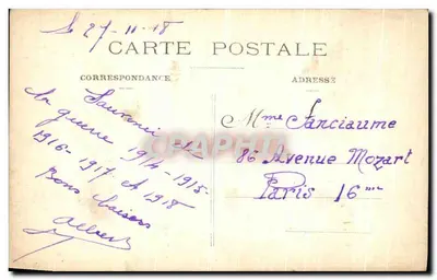 Canhão de 220 mm — Canhão de 4 obus 100 kilopages — 3P — Editor não visível — Verso