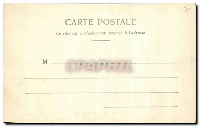 Paryż - Plac Anvers — Moka Leroux, wydawca nr 191 — Rewers