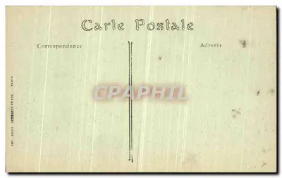 Albert (Somme) — Um canto da cidade — Visé Paris N° 737 — Verso