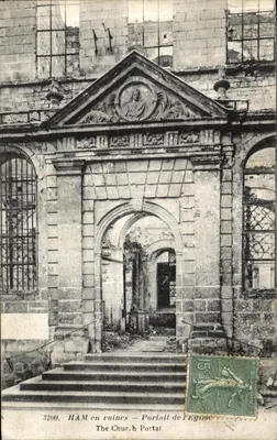 Ham em ruínas — Portal da Igreja — editor anônimo, n° 3100